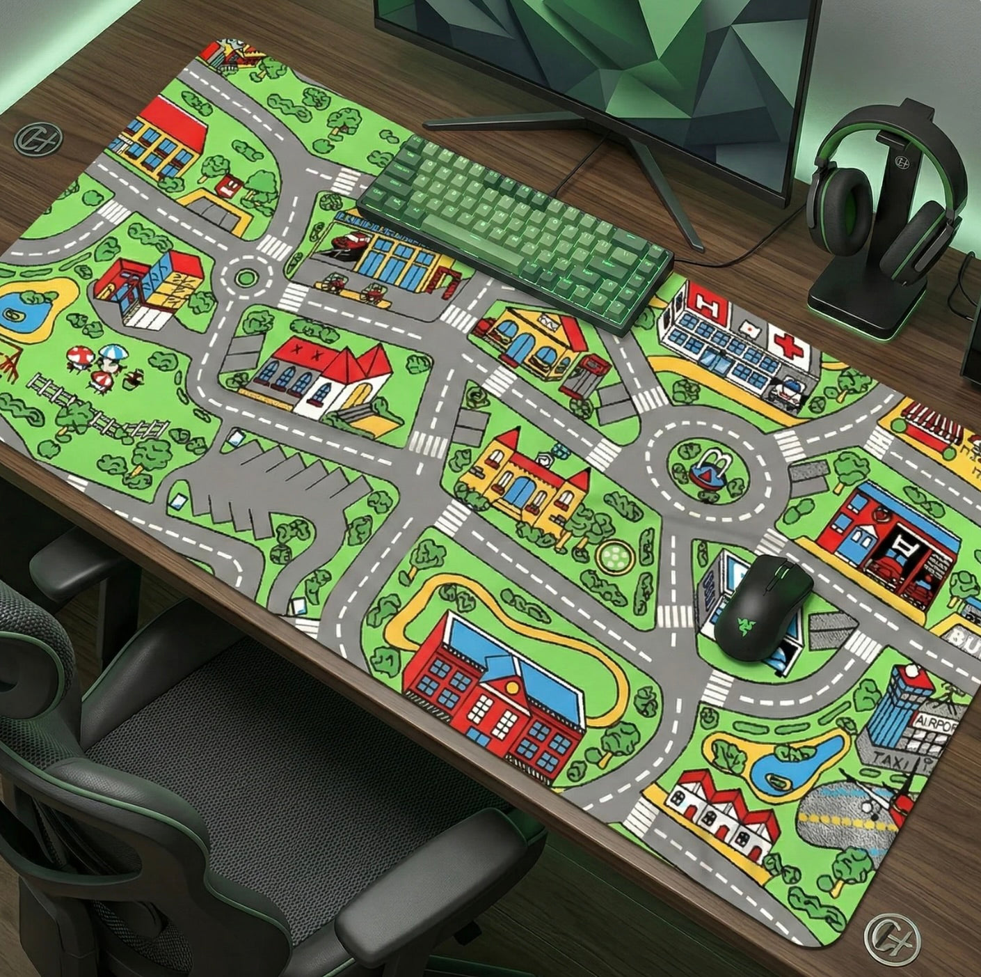 Citykingd™ Nostalgia Mousepad