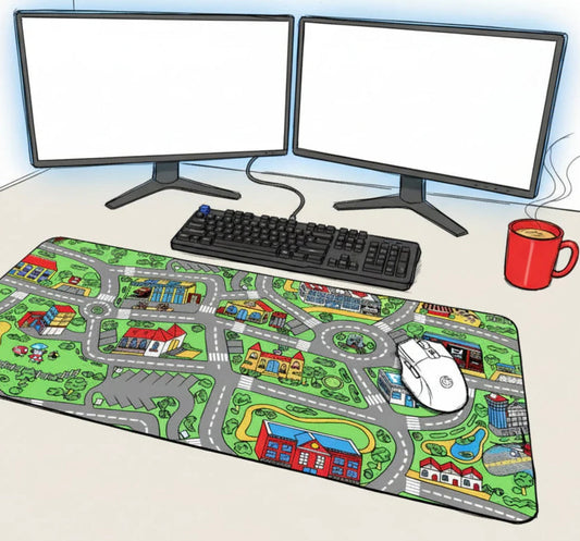Citykingd™ Nostalgia Mousepad
